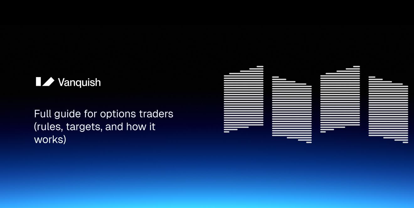 Vanquish Advanced Options Plan: Full Guide for Options Traders (Rules, Targets, and How It Works)